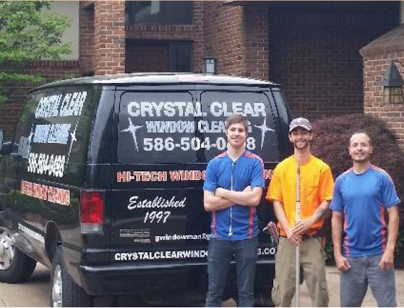 window cleaning crew